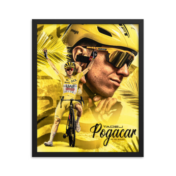 Poster Encadré - Tadej POGACAR édition Tour de France – Image 3