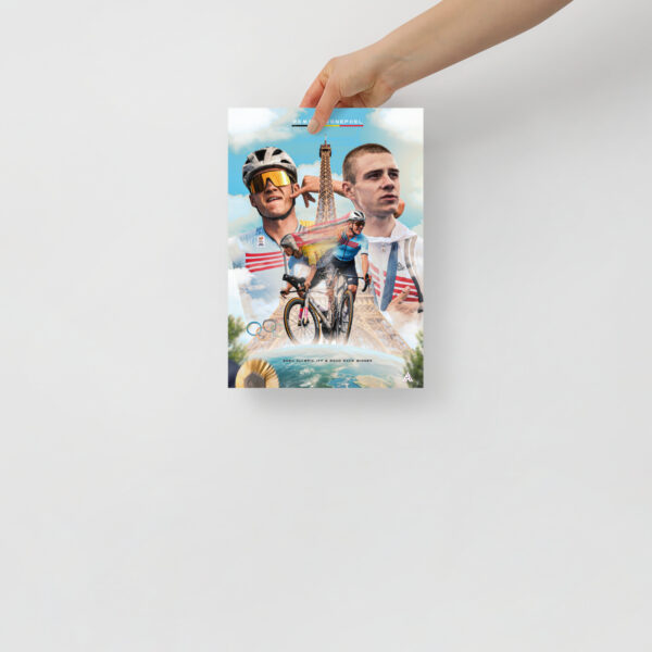 Poster simple - Remco EVENEPOEL édition JO 2024 – Image 2