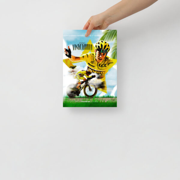 Poster simple - Jonas VINGEGAARD édition Tour De France – Image 2