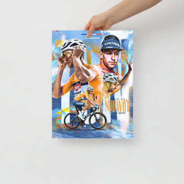 Poster simple - Axel LAURANCE édition Tour de Norvège – Image 3