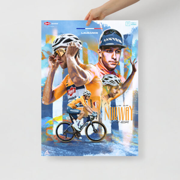 Poster simple - Axel LAURANCE édition Tour de Norvège – Image 4