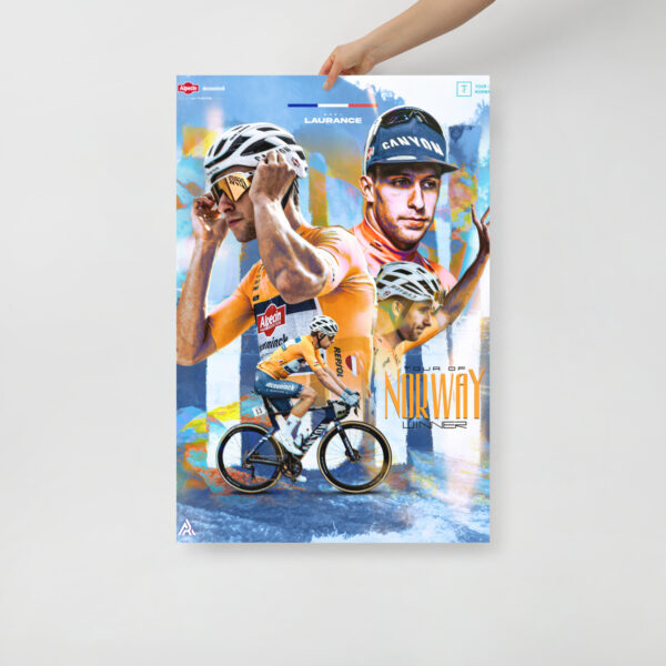 Poster simple - Axel LAURANCE édition Tour de Norvège – Image 5