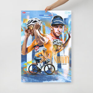 Poster simple - Axel LAURANCE édition Tour de Norvège