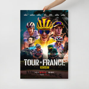 Poster simple - Série NETFLIX Tour De France
