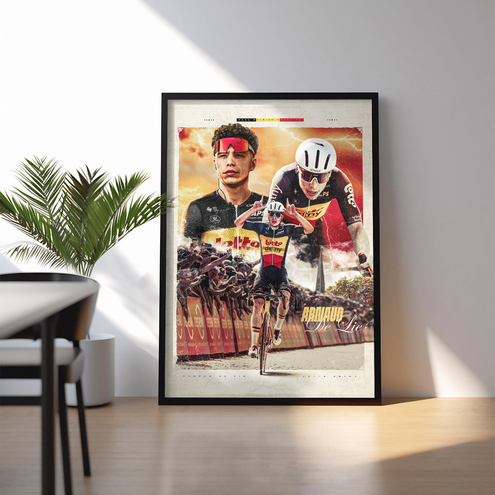 Poster Encadré - Arnaud DE LIE