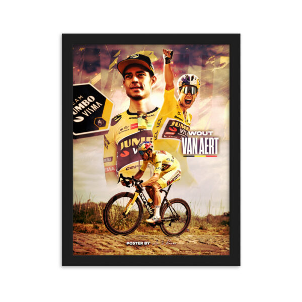 Poster Encadré - Wout VAN AERT – Image 3