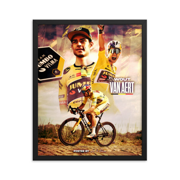 Poster Encadré - Wout VAN AERT – Image 4