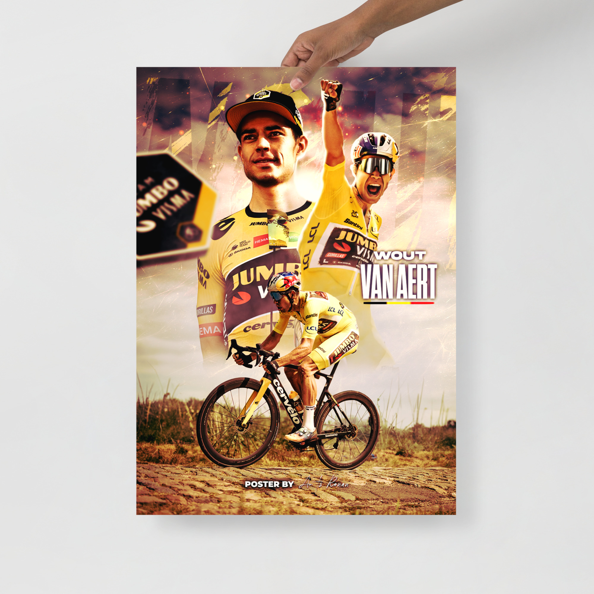 Poster simple - Wout VAN AERT