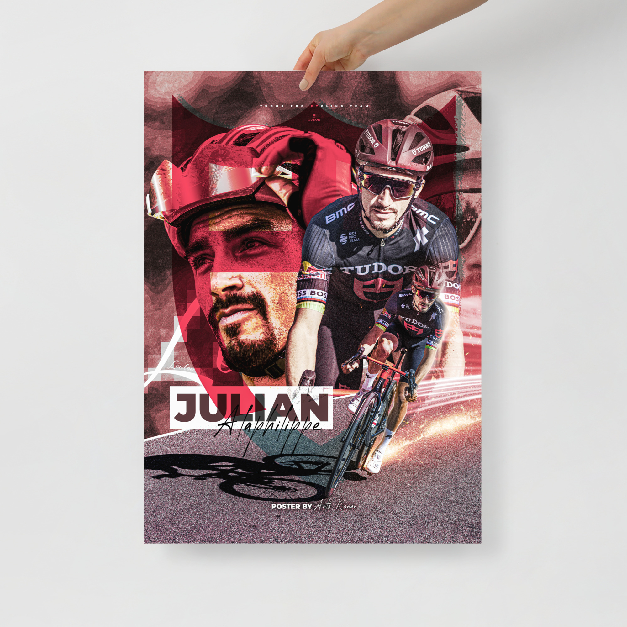 Poster Simple - Julian ALAPHILIPPE ( Tudor pro cycling team )