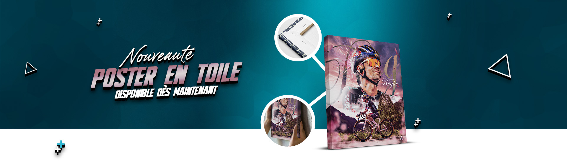 banniere poster en toile