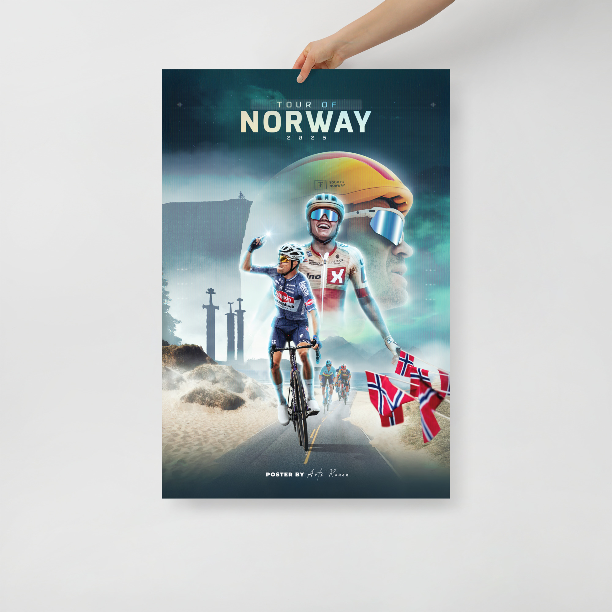 Poster simple - Tour De Norvège 2025 Officiel