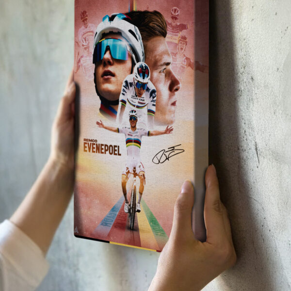 Poster en Toile – Remco Evenepoel – Image 2