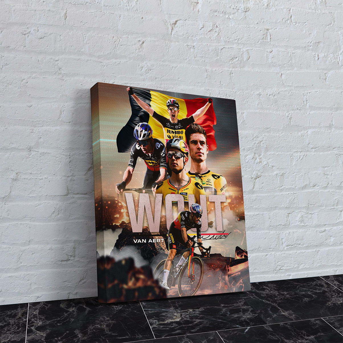 Poster en Toile - Wout Van Aert