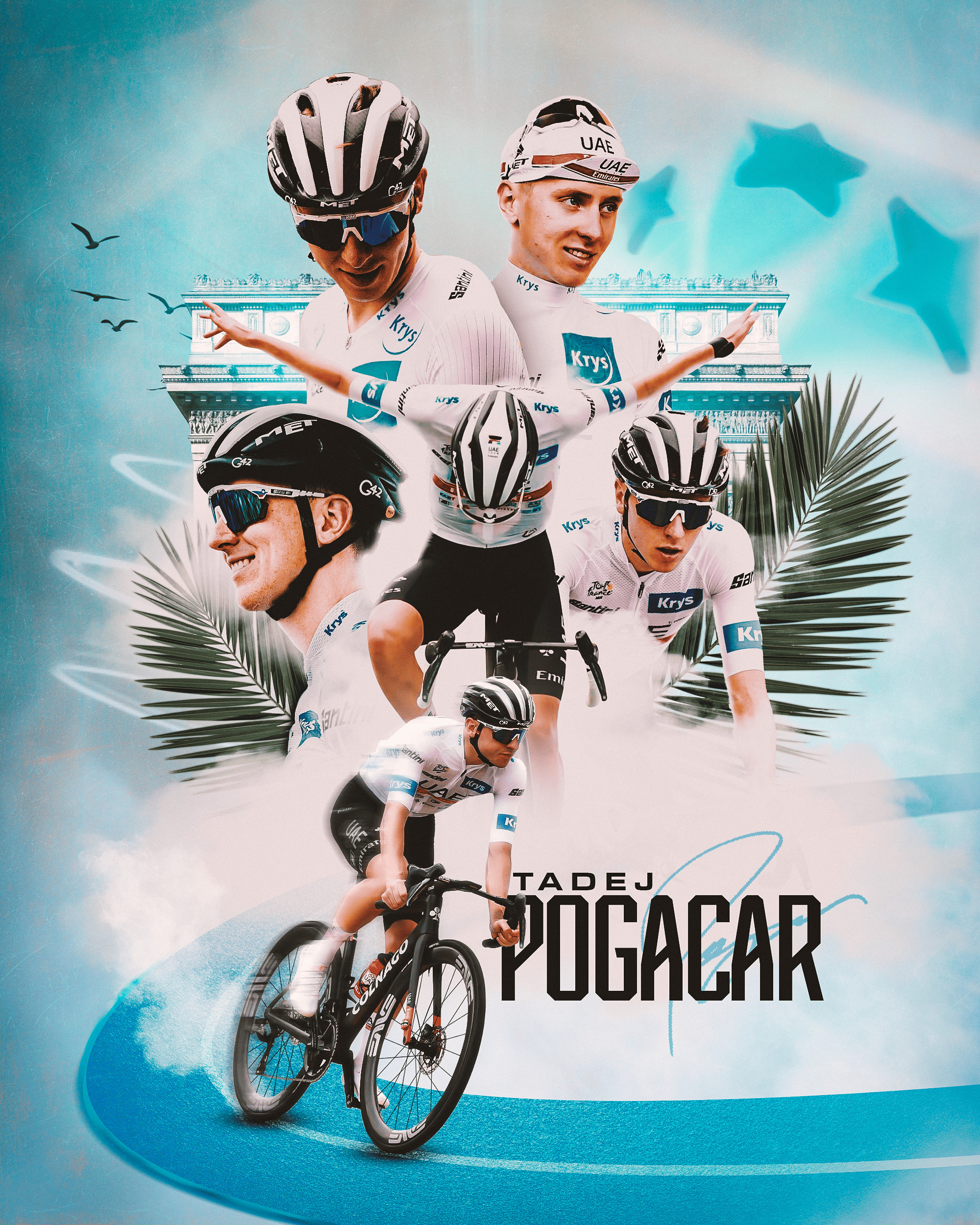 affiche pogacar